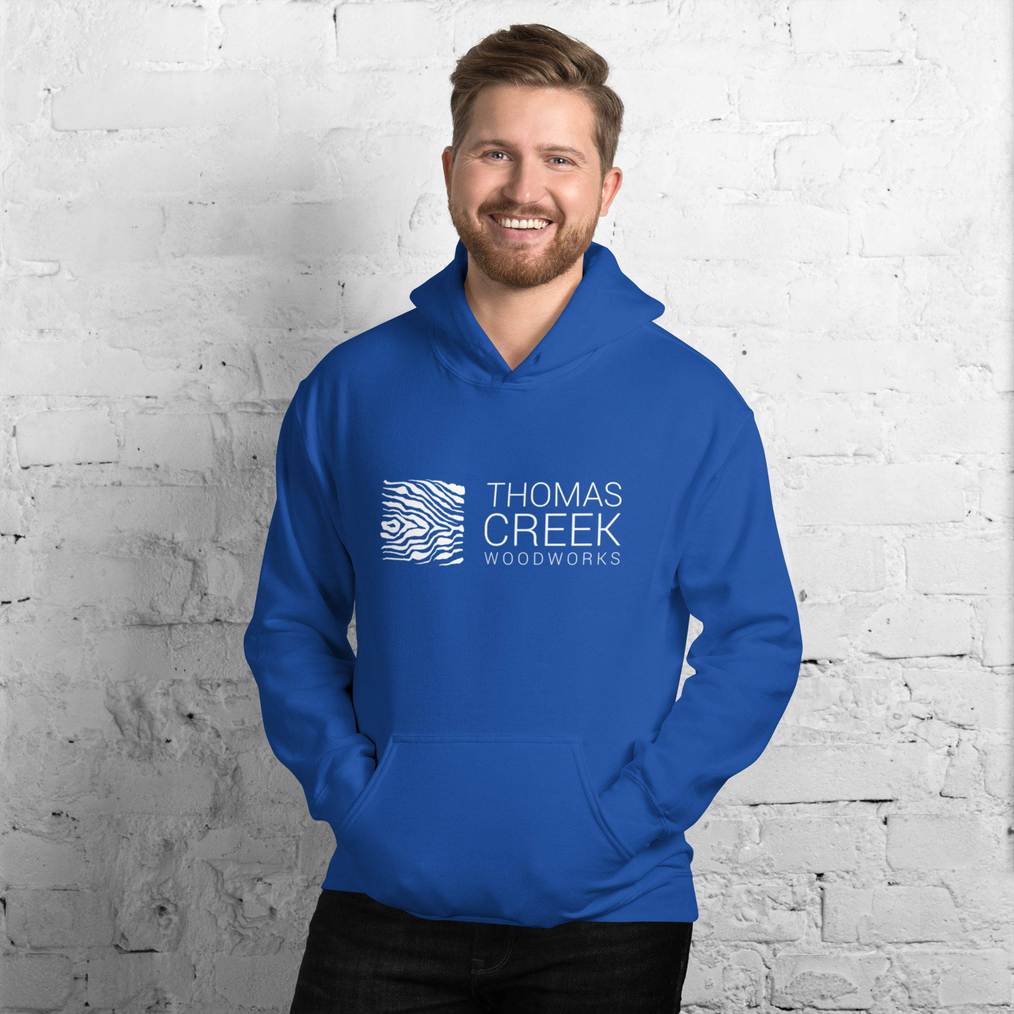 Thomas Creek Men's Hoodie - Thomas Creek Woodworks